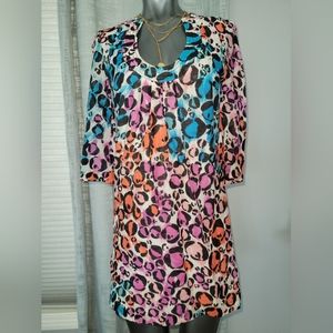 VINTAGE Trina Turk Patterned dress sz 0